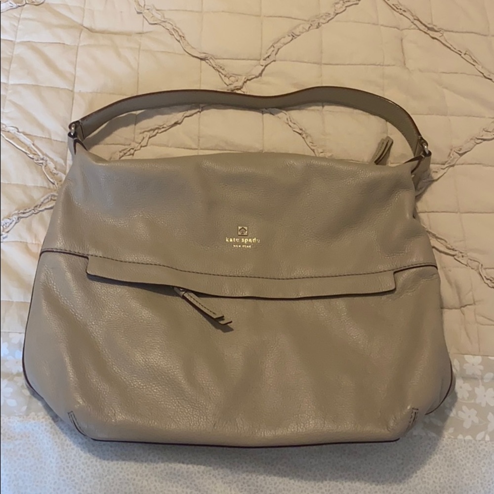 Tan Leather Kate Spade Shoulder Bag